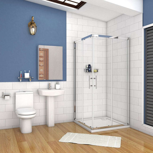 Čtvercový sprchový kout s posuvnými dveřmi z 6mm NANO skla – nastavitelný rozměr 70–120 cm, výška 185 cm, chromový hliníkový profil, magnetické zavírání, bezpečnostní ESG sklo, snadno čistitelný povrch, moderní design do malých i velkých koupelen