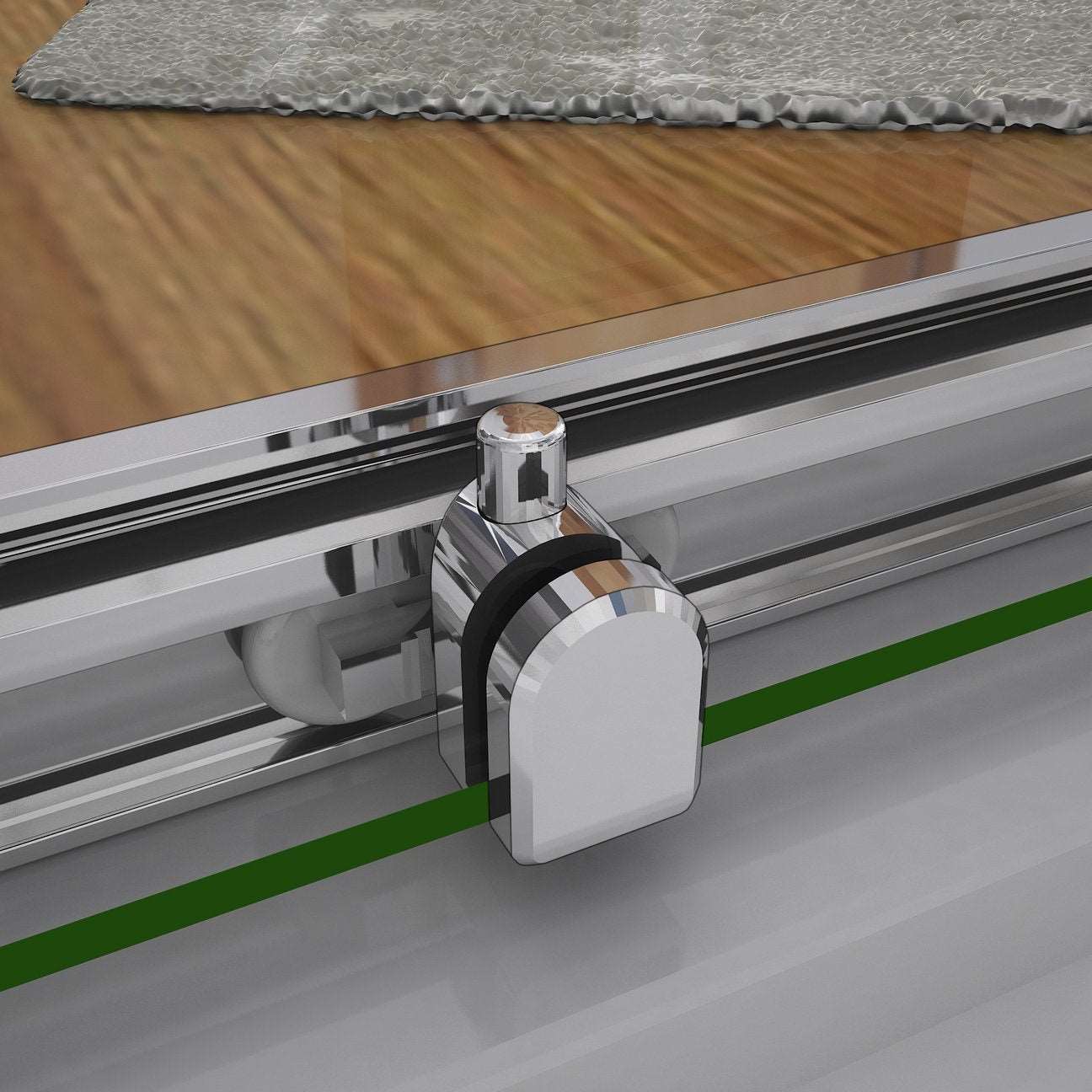 Čtvercový sprchový kout s posuvnými dveřmi z 6mm NANO skla – nastavitelný rozměr 70–120 cm, výška 185 cm, chromový hliníkový profil, magnetické zavírání, bezpečnostní ESG sklo, snadno čistitelný povrch, moderní design do malých i velkých koupelen