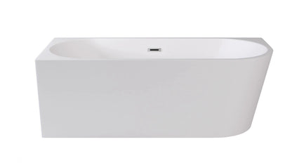 Volně stojící rohová vana 150x75 levý - bílá akrylátová vana do rohu s antibakteriální úpravou. Moderní levostranná rohová vana 150x75 cm s přepadem a chromovým click-clack sifonem. Kvalitní akrylátová vana s nastavitelnýma nohama, tepelnou izolací a odolností proti UV záření. Prostorná vana 210 litrů (150x75x58 cm) s příjemným povrchem pro pokožku. Doprava zdarma