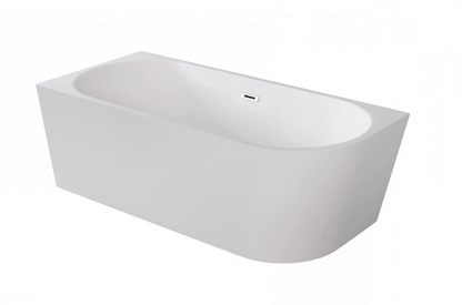 Volně stojící rohová vana 150x75 levý - bílá akrylátová vana do rohu s antibakteriální úpravou. Moderní levostranná rohová vana 150x75 cm s přepadem a chromovým click-clack sifonem. Kvalitní akrylátová vana s nastavitelnýma nohama, tepelnou izolací a odolností proti UV záření. Prostorná vana 210 litrů (150x75x58 cm) s příjemným povrchem pro pokožku. Doprava zdarma