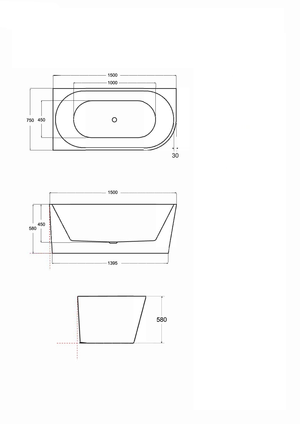 Volně stojící rohová vana 150x75 levý - bílá akrylátová vana do rohu s antibakteriální úpravou. Moderní levostranná rohová vana 150x75 cm s přepadem a chromovým click-clack sifonem. Kvalitní akrylátová vana s nastavitelnýma nohama, tepelnou izolací a odolností proti UV záření. Prostorná vana 210 litrů (150x75x58 cm) s příjemným povrchem pro pokožku. Doprava zdarma