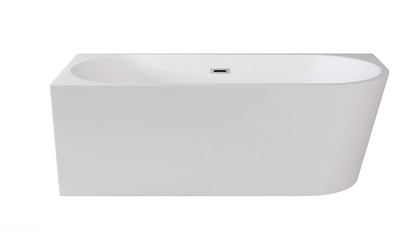 Volně stojící rohová vana 170 cm - bílá akrylátová vana s antibakteriálním povrchem | Levá montáž | Tepelně-izolační rohová vana do koupelny | Odolná vůči UV záření a skvrnám | Nízkopórovitý materiál s nízkou údržbou | Chromový sifon a seřizovací nohy | Záruka 5 let | Doprava zdarma | Kupte online na www.idealnikoupelny.cz