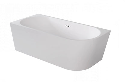 Volně stojící rohová vana 170 cm - bílá akrylátová vana s antibakteriálním povrchem | Levá montáž | Tepelně-izolační rohová vana do koupelny | Odolná vůči UV záření a skvrnám | Nízkopórovitý materiál s nízkou údržbou | Chromový sifon a seřizovací nohy | Záruka 5 let | Doprava zdarma | Kupte online na www.idealnikoupelny.cz