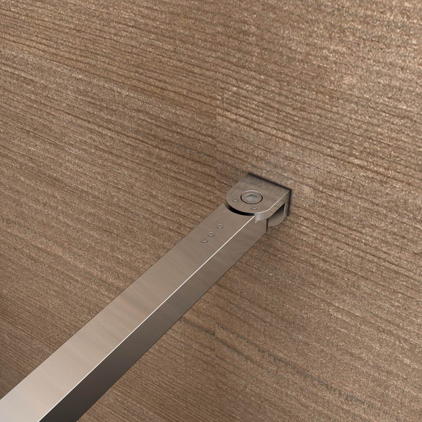 AICA Sprchový kout WALK IN s 8mm NANO čirým sklem - chromová sprchová zástěna s nastavitelnou teleskopickou vzpěrou (73-120cm). Bezpečnostní sklo EasyClean, výška 200cm, rozměry 30-160cm. Univerzální montáž (levá/pravá) pro malé i velké koupelny.