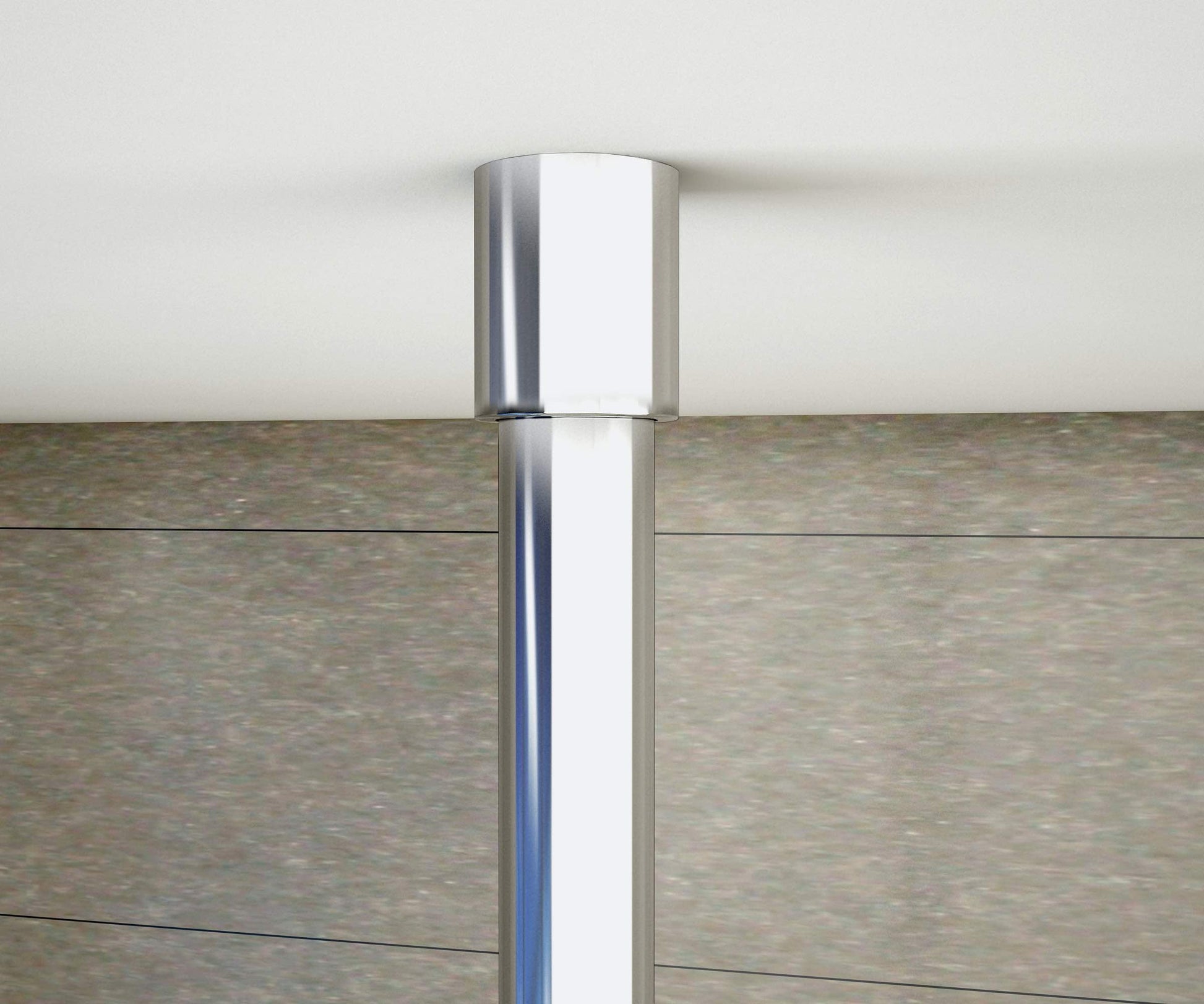 AICA Sprchový kout WALK IN - moderní walk in sprchový kout s chromovou stropní tyčí a 8mm NANO sklem. Bezrámová sprchová zástěna walk in pro velikosti 50-160cm, výška 200cm. Designový walk in sprchový kout s čirým bezpečnostním sklem a leštěným hliníkovým profilem.