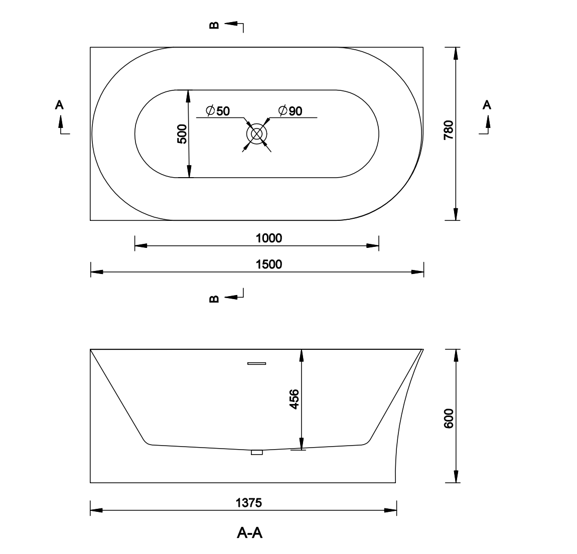 Volně stojící bílá rohová vana 150x78x60cm s levou montáží z kvalitního akrylátu - moderní design s přepadem a chromovým click-clack sifonem. Odolná vana proti škrábancům a zabarvení s výbornou tepelnou izolací pro pohodlné koupání. Rozměry 150x78x60cm, hloubka 45,6cm, snadná údržba. Doprava zdarma.