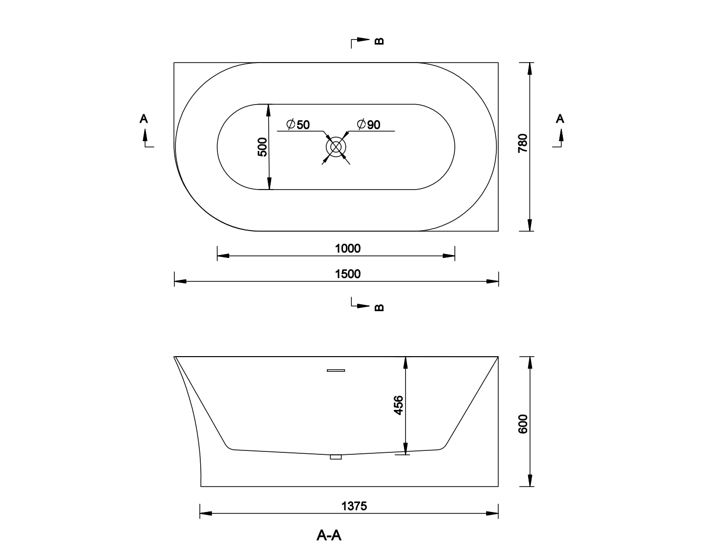 Volně stojící rohová vana 150 cm s pravou montáží z kvalitního akrylátu - moderní bílá vana do rohu s rozměry 150x78x60 cm. Nabízí integrovaný přepad, chromový click-clack sifon a výbornou tepelnou izolaci. Odolná vana proti škrábancům s hladkým sněhově bílým povrchem, ideální pro malé koupelny. Akrylátová vana s pravá instalací a bezplatnou dopravou.