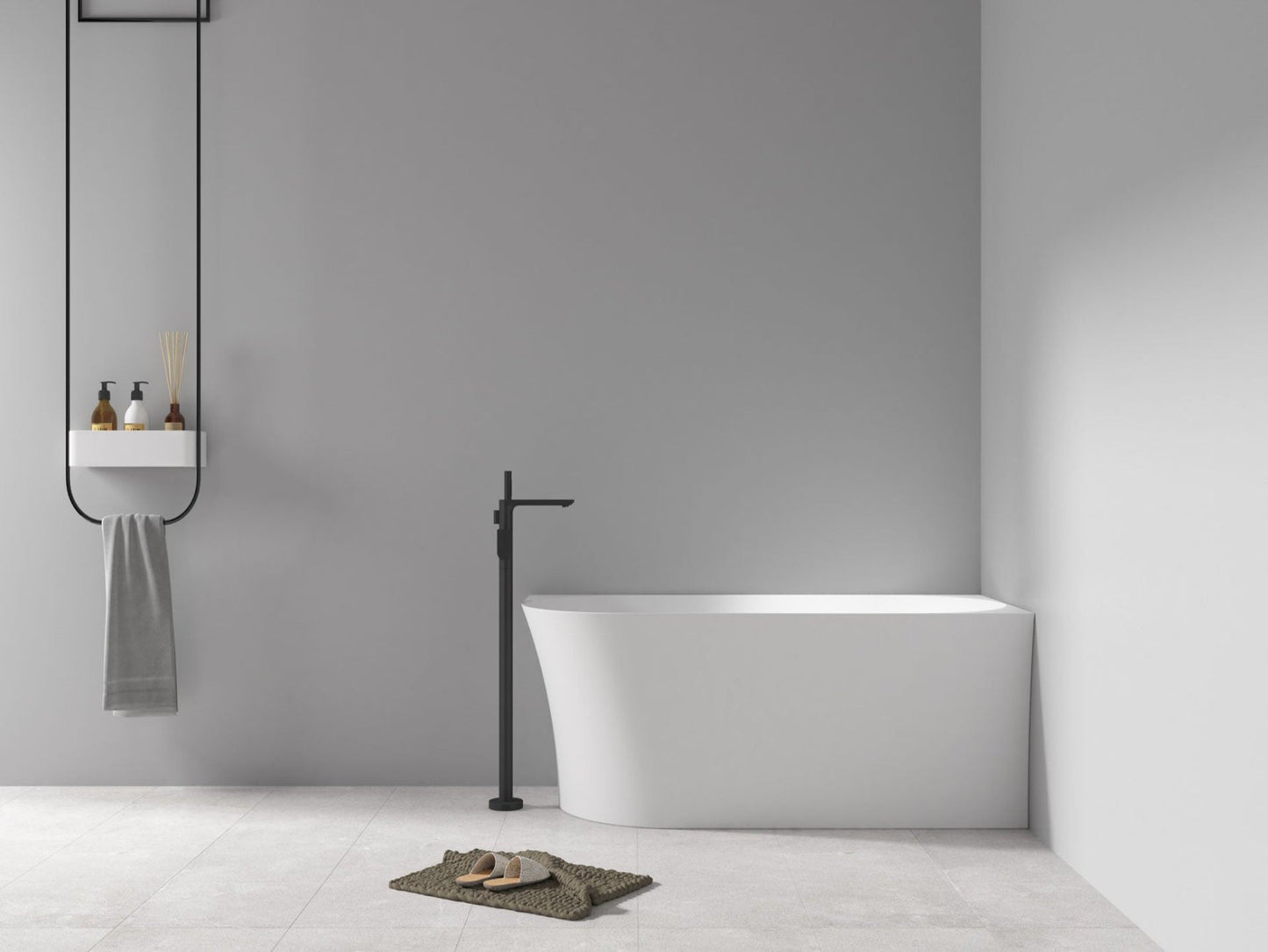 Volně stojící rohová vana 150 cm s pravou montáží z kvalitního akrylátu - moderní bílá vana do rohu s rozměry 150x78x60 cm. Nabízí integrovaný přepad, chromový click-clack sifon a výbornou tepelnou izolaci. Odolná vana proti škrábancům s hladkým sněhově bílým povrchem, ideální pro malé koupelny. Akrylátová vana s pravá instalací a bezplatnou dopravou.