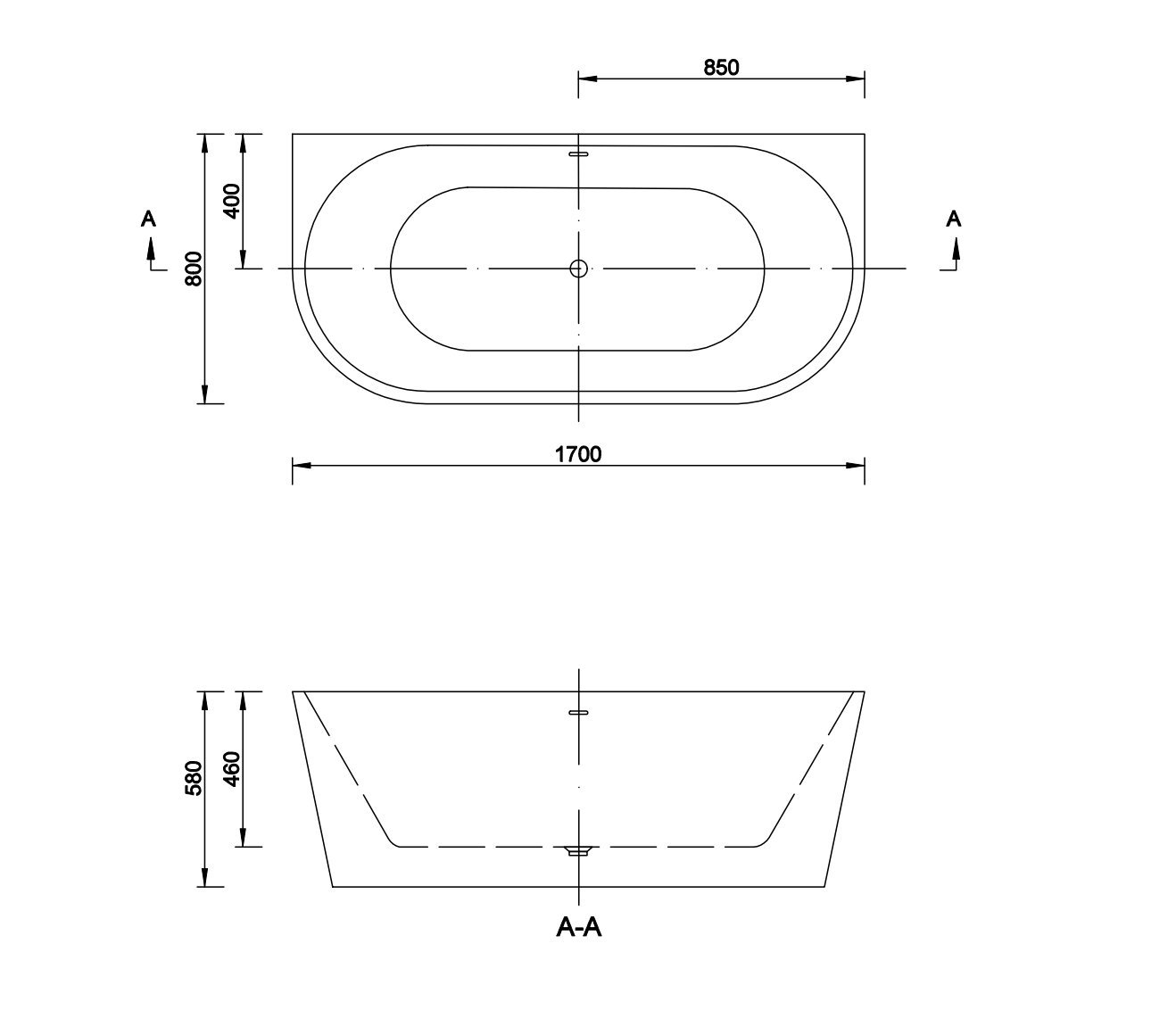 Volně stojící vana 170cm, akrylátová vana 170x80cm, moderní bílá vana s přepadem, nástěnná vana do koupelny, kvalitní akrylátová vana, vana s chromovaným sifonem, vana s teplou vodou, designová vana 170 cm, odolná vana proti škrábancům, vana s click-clack systémem, prostorná vana pro relaxaci, snadno udržovatelná vana, vana s ergonomickým tvarem, luxusní vana do moderní koupelny