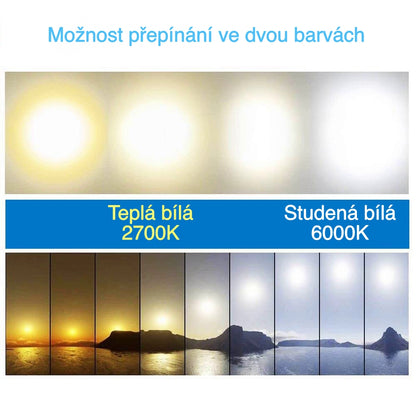 Vyhřívané LED zrcadlo do koupelny AICA s Bluetooth a proti zamlžování - moderní koupelnové zrcadlo s topnou fólií, dotykovým ovládáním a 2 barvami LED osvětlení (teplá bílá 2700K/studená bílá 6500K). Designové protizamlžovací zrcadlo s digitálními hodinami, 3x zvětšeným kosmetickým zrcátkem a hliníkovým rámem. Rozměry 80-160 cm pro všechny koupelny.