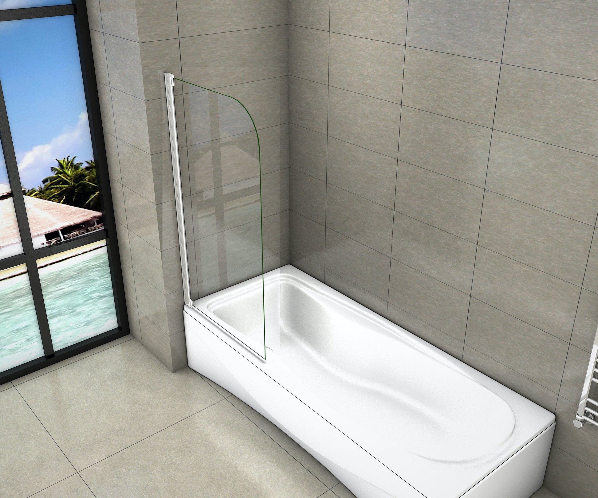 pohled s hora z boku